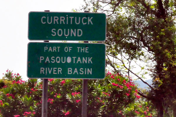 Currituck Sound sign